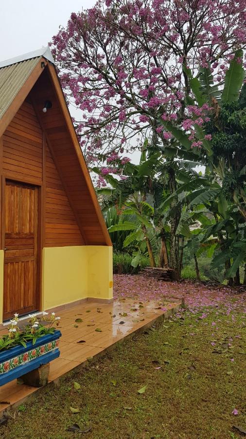 Chales Magia Das Aguas Águas de Lindóia Bagian luar foto